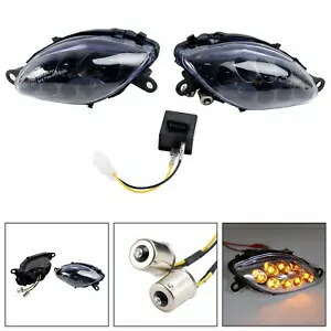 フロントターンシグナルウインカーライトクリア 1999-2007 スズキ隼 1300 CA SA Front Turn Signals Blinker Light Clear For 1999-2007 SUZUKI Hayabusa 1300 CA SA 【並行輸入品】