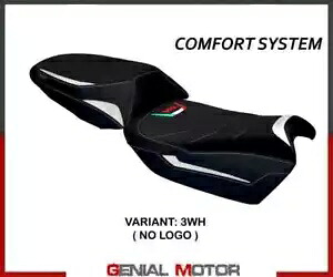 シートサドルカバー Galmi comf sys ホワイト WH T.I.ドゥカティ ムルティストラーダ V4 2021-2023 Seat saddle cover Galmi comf sys White WH T.I. Ducati Multistrada V4 2021-2023 【並行輸入品】