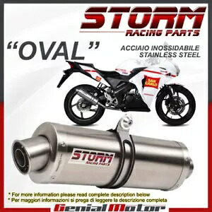フルシステム ストーム by Mivv マフラー オーバル コンプリート ホンダ CBR 125 R 2013 13 Full System Storm by Mivv Muffler Oval Complete Honda Cbr 125 R 2013 13 【並行輸入品】|カスタムパーツ WORLD倉庫