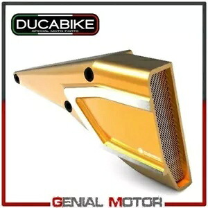 軽合金ゴールドの水平エアコンベヤ Ducabike Ducati XDIAVEL 2016-2019 Horizontal Air Conveyor in Light Alloy Gold Ducabike Ducati XDIAVEL 2016-2019 【並行輸入品】