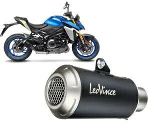 エキゾーストマフラー レオヴィンス LV-10 ブラック スズキ GSX-S 1000 2021 2023 Exhaust Muffler Leovince LV-10 BLACK SUZUKI GSX-S 1000 2021 2023 【並行輸入品】