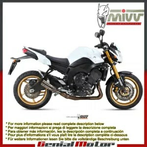 Mivv 排気マフラー ダブルガン チタン ヤマハ Fz8 Fazer 8 2010 - 2016用 Mivv Exhaust Muffler Double Gun Titanium for Yamaha Fz8 Fazer 8 2010 - 2016 【並行輸入品】