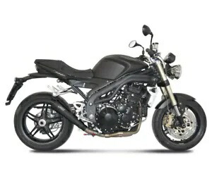 排気マフラー Mivv X-cone スチール ブラック トライアンフ スピード トリプル 2007 - 2010 Exhaust Muffler Mivv X-cone Steel Black Triumph Speed Triple 2007 - 2010 【並行輸入品】