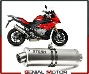 Exhaust Storm by Mivv マフラー オーバル スチール LX2 Bmw S 1000 Xr 2015 - 2018用 Exhaust Storm by Mivv Muffler Oval Steel LX2 for Bmw S 1000 Xr 2015 - 2018 【並行輸入品】