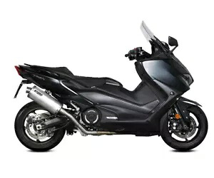 フルエキゾーストストーム By Mivv オーバルステンレススチール ヤマハ T MAX 560 2020 - 2021 Full Exhaust Storm By Mivv Oval Stainless Steel YAMAHA T MAX 560 2020 - 2021 【並行輸入品】