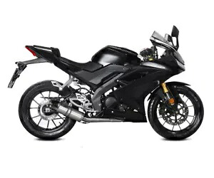 フルシステムエキゾーストストーム GP ST.STEEL カーボンキャップ ヤマハ YZF R125 2019 - 2024用 Full System Exhaust Storm GP ST.STEEL carbon cap for YAMAHA YZF R125 2019 - 2024 【並行輸入品】
