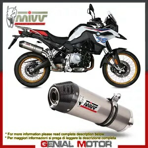Mivv 排気マフラー オーバル チタン カーボンキャップ付き BMW F 850 GS 2018 - 2019用 Mivv Exhaust Muffler Oval Titanium With Carbon Cap for BMW F 850 GS 2018 - 2019 【並行輸入品】 90,750円