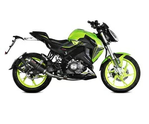 コンプリートエキゾースト MIVV GP ブラック KEEWAY RKF 125 2021 - 2023 用 Complete Exhaust MIVV GP Black for KEEWAY RKF 125 2021 - 2023 【並行輸入品】