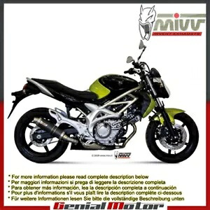 Mivv 排気マフラー GP カーボンファイバー スズキ グラディウス 2009 - 2015用 Mivv Exhaust Muffler GP Carbon Fiber for Suzuki Gladius 2009 - 2015 【並行輸入品】|カスタムパーツ WORLD倉庫