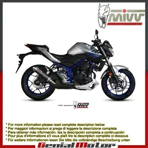 Mivv 排気マフラー GP カーボンファイバー ヤマハ Mt-03 2016 - 2018用 Mivv Exhaust Muffler GP Carbon Fiber for Yamaha Mt-03 2016 - 2018 【並行輸入品】｜カスタムパーツ WORLD倉庫 92,565円