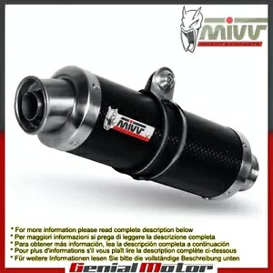 Mivv 排気マフラー GP カーボンファイバー アプリリア Tuono V4 2010 - 2016 用 Mivv Exhaust Muffler GP Carbon Fiber for Aprilia Tuono V4 2010 - 2016 【並行輸入品】