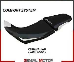 サドルカバー Deline Comf システム ホワイト WH + ロゴ T.I.ホンダ アフリカツイン1100 2020 -2023- Saddle cover Deline Comf system white WH + logo T.I. Honda Africa Twin1100 2020 -2023- 【並行輸入品】 66,550円