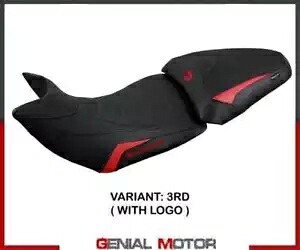 サドルカバー ハリア ウルトラグリップ レッド RD+ロゴ T.I.ドゥカティ ムルティストラーダ V2 2021-2023- Saddle cover Haria ultragrip red RD + logo T.I. Ducati Multistrada V2 2021-2023- 【並行輸入品】｜カスタムパーツ WORLD倉庫 67,760円