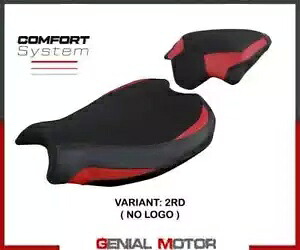 サドルカバー ミナ コムフ システム レッド RD T.I.ドゥカティ ストリートファイター V2 2022-2023- Saddle cover Mina Comf system red RD T.I.Ducati streetfighter V2 2022-2023- 【並行輸入品】｜カスタムパーツ WORLD倉庫