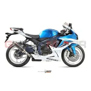 Mivv 排気マフラー GP カーボンファイバー スズキ Gsx-R 750 2011 - 2017用 Mivv Exhaust Muffler GP Carbon Fiber for Suzuki Gsx-R 750 2011 - 2017 【並行輸入品】