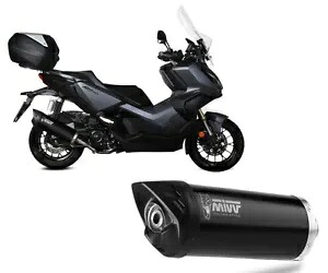 エキゾーストサイレンサー MIVV MOVER ブラック ホンダ ADV 350 2022 - 2023用 Exhaust Silencer MIVV MOVER Black for HONDA ADV 350 2022 - 2023 【並行輸入品】