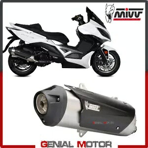 Mivv 承認コンプリートエキゾースト Urban Inox kat KYM??CO XCITING 400I 2013 - 2016 用 Mivv Approved Complete Exhaust Urban Inox kat for KYMCO XCITING 400I 2013 - 2016 【並行輸入品】
