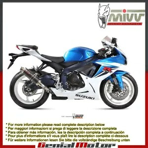 Mivv 排気マフラー GP カーボンファイバー スズキ GSX-R 750 2011 - 2018用 Mivv Exhaust Muffler GP Carbon Fiber for Suzuki Gsx-R 750 2011 - 2018 【並行輸入品】|カスタムパーツ WORLD倉庫