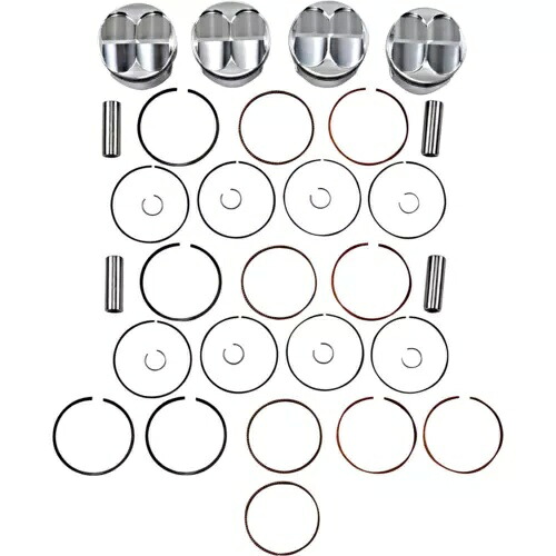 J.E. PISTONS ピストンキット ホンダ CBR1100XX ブラックバード 1997-2003 153766 J.E. PISTONS Piston Kit for Honda CBR1100XX Blackbird 1997-2003 153766 【並行輸入品】
