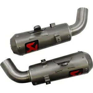 アクラポビッチ スリップオンライン チタン マフラー - ハイパーモタード 950 S-D9SO15-HCBT Akrapovic Slip-On Line Titanium Muffler - Hypermotard 950 S-D9SO15-HCBT 【並行輸入品】