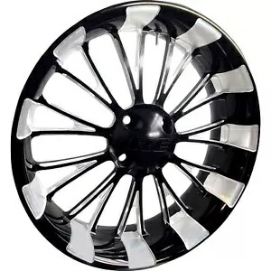 リム - ダイナスティ - リア - 機械加工ブラック - 18 インチ x 5.50 インチ - トライク 0318550-117E-TR Rim - Dynasty - Rear - Machined Black - 18\