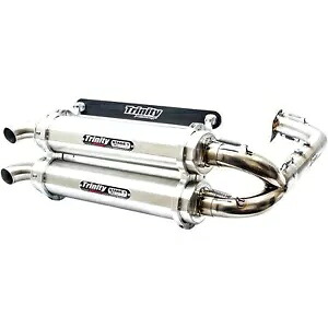 Trinity Racing エキゾースト - アルミニウム - デュアル TR-4153D Trinity Racing Exhaust - Aluminum - Dual TR-4153D 【並行輸入品】