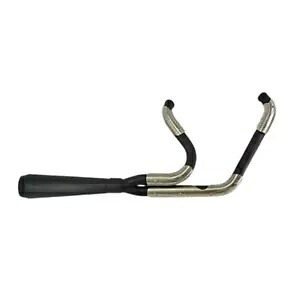 Assault 2:1 エキゾースト - ブラック - ストレート - '07-'16 ツーリング TM-5000BK Assault 2:1 Exhaust - Black - Straight - '07-'16 Touring TM-5000BK 【並行輸入品】｜カスタムパーツ WORLD倉庫