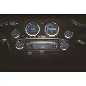 Koso デジタル ゲージ クラスター シルバー ベゼル 04-13 FLHT および FLTR BA050901 Koso Digital Gauge Cluster Silver Bezel 04-13 FLHT And FLTR BA050901 【並行輸入品】