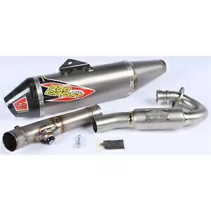 プロサーキット Ti-6 プロエキゾーストシステム KX450F '09-15 カーボンキャップ付き 0321545FP Pro Circuit Ti-6 Pro Exhaust System KX450F '09-15 with Carbon Cap 0321545FP 【並行輸入品】