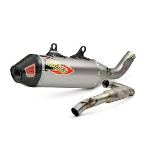 KTM 250SXF/ハスクバーナ FC250 用カーボンキャップ付き Ti-6 Pro システム 0351925FP Ti-6 Pro System with Carbon Cap for KTM 250SXF/Husqvarna FC250 0351925FP 【並行輸入品】