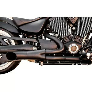 Trask Performance 2:1 エキゾースト - ブラック - Victory TM-3033BK Trask Performance 2:1 Exhaust - Black - Victory TM-3033BK 【並行輸入品】