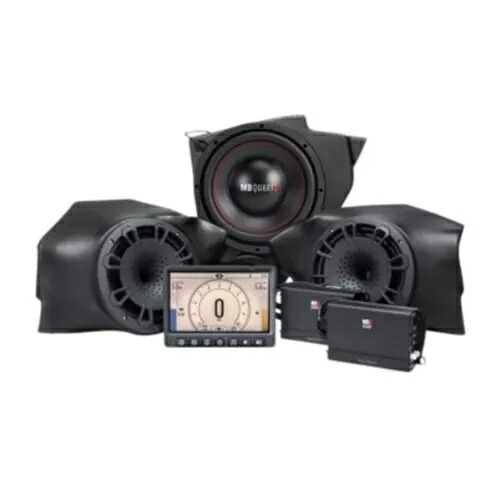MB Quart オーディオ パッケージ - Polaris RZR Ride Command? 用ステージ 3 MBQR-STG3-RC-1 MB Quart Audio Package - Stage 3 for Polaris RZR Ride Command? MBQR-STG3-RC-1 【並行輸入品】