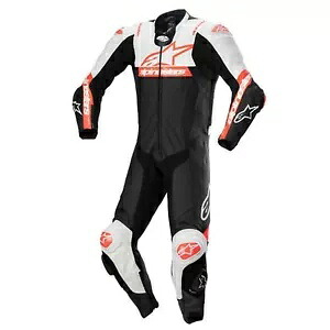 ミサイル V2 ワード レザー スーツ - ブラック/ホワイト/レッド - サイズ 52 31518241231-52 Missile V2 Ward Leather Suit - Black/White/Red - Size 52 31518241231-52 【並行輸入品】｜カスタムパーツ WORLD倉庫
