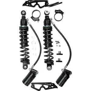 ハードドライブ ツーリング リモート リザーバー ショック 14 インチ HD R0800193-2 Harddrive Touring Remote Reservoir Shocks 14" HD R0800193-2 【並行輸入品】｜カスタムパーツ WORLD倉庫