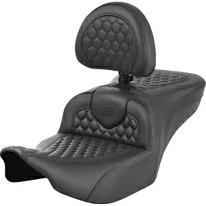 Roadsofa? シート - 背もたれ付き - ハニカム - FLTR/FLHX '23-'24 823-07-189B0 Roadsofa? Seat - with Backrest - Honeycomb - FLTR/FLHX '23-'24 823-07-189B0 【並行輸入品】
