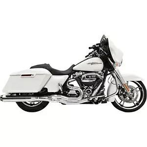 Bassani Manufacturing 2:1 エキゾースト - クローム - ラウンド - '17+ FL 1F58R Bassani Manufacturing 2:1 Exhaust - Chrome - Round - '17+ FL 1F58R 【並行輸入品】|カスタムパーツ WORLD倉庫