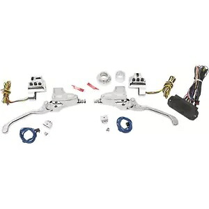 クローム 11/16 インチ マスター シリンダー油圧ハンドルバー コントロール 0062-4026-CH Chrome 11/16" Master Cylinder Hydraulic Handlebar Controls 0062-4026-CH 【並行輸入品】|カスタムパーツ WORLD倉庫