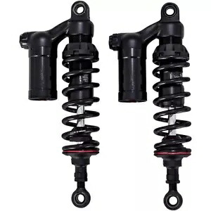 プログレッシブ サスペンション 990 シリーズ ピギーバック ショック - ブラック - 12.5 インチ 990-1001 Progressive Suspension 990 Series Piggyback Shocks - Black - 12.5\