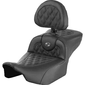 Roadsofa? エクステンデッドリーチシート 格子/グレーステッチ FLTR/FLHX '23-'24 823-07-184B2 Roadsofa? Extended Reach Seat Lattice/Gray Stitch FLTR/FLHX '23-'24 823-07-184B2 【並行輸入品】