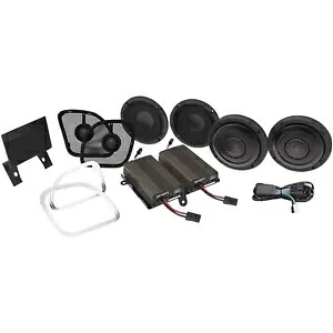 Wildboar Audio フロント/リア スピーカー キット アンプ付き WBA ULTRA KT RG Wildboar Audio Front/Rear Speaker Kit with Amp WBA ULTRA KT RG 【並行輸入品】