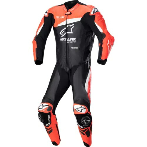 GP Plus v4 レザースーツ - ブラック/レッドフルオ/ホワイト - US 42 / EU 52 3150523132152 GP Plus v4 Leather Suit - Black/Red Fluo/White - US 42 / EU 52 3150523132152 【並行輸入品】