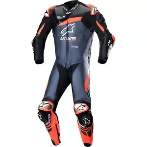 GP Plus v4 レザースーツ - ブラック/レッドフルオ/ブルー - US 44 / EU 54 3150523135754 GP Plus v4 Leather Suit - Black/Red Fluo/Blue - US 44 / EU 54 3150523135754 【並行輸入品】 218,350円