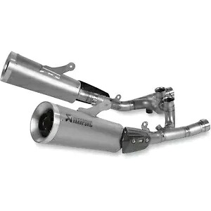 アクラポビッチ チタン マフラー - '09-'16 VMAX S-Y17SO1-HBAV Akrapovic Titanium Mufflers - '09-'16 VMAX S-Y17SO1-HBAV 【並行輸入品】｜カスタムパーツ WORLD倉庫