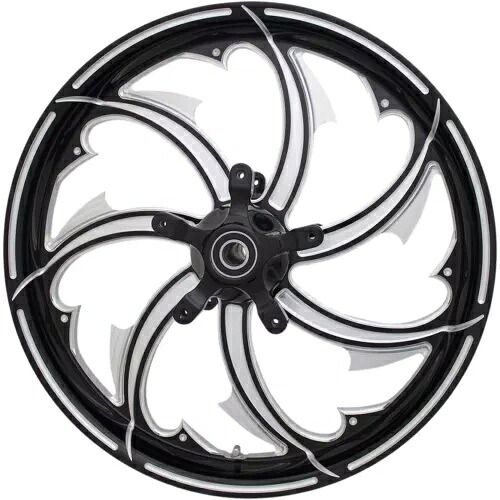 フロントホイール - フューリー - デュアルディスク/ABS - ブラックカット - 21インチx3.25インチ - FL FRY-213-BC-ABST Front Wheel - Fury - Dual Disc/ABS - Black Cut - 21\