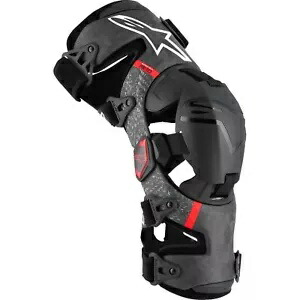 Alpinestars スーパーテック RK-10 プラズマ ニー ブレース - ブラック/レッド - L 6501425-13- L Alpinestars Supertech RK-10 Plasma Knee Braces - Black/Red - Large 6501425-13- L 【並行輸入品】