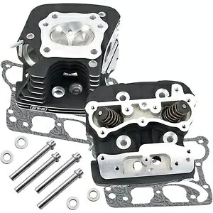 S&S サイクル スーパー ストック シリンダー ヘッド 79cc - ブラック - '99-05 900-0251 S&S Cycle Super Stock Cylinder Heads 79cc - Black - '99-05 900-0251 【並行輸入品】｜カスタムパーツ WORLD倉庫
