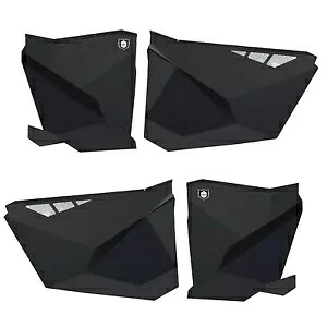 Pro Armor トラディショナル ハーフドア ポラリス用 - ブラック P1910D003BL Pro Armor Traditional Half Doors for Polaris - Black P1910D003BL 【並行輸入品】