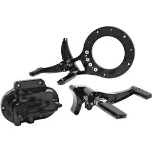 Hawg ホルターミッドコントロールキット ケーブルクラッチ - ブラック FLH 21-Up MCK-FC21AS-FK 用 Hawg Halter Mid-Control Kit Cable Clutch - Black for FLH 21-Up MCK-FC21AS-FK 【並行輸入品】