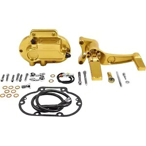Hawg ホルターミッドコントロール - ゴールド - ローレットペグ - '16-'20 FLH MCK-FH16GS-FK Hawg Halter Mid Controls - Gold - Knurled Pegs - '16-'20 FLH MCK-FH16GS-FK 【並行輸入品】｜カスタムパーツ WORLD倉庫