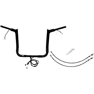 Fat Baggers ハンドルバー キット - ポインテッド トップ - 14 インチ - ブラック 801214-B Fat Baggers Handlebar Kit - Pointed Top - 14\